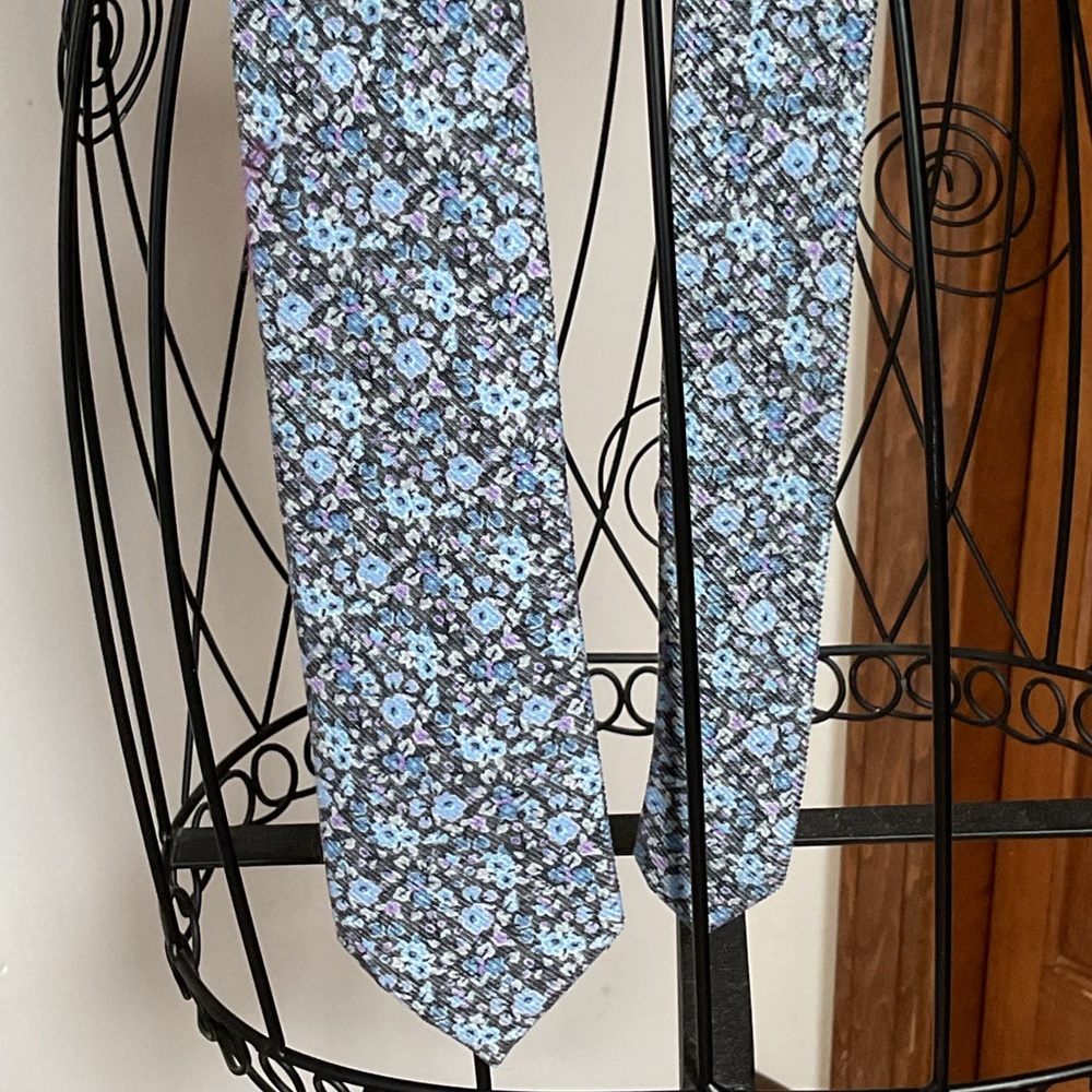 Tie Bar cotton tie - Picture 4 of 5